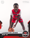 Langston Jones, 5’9.” A boy playing basketball.