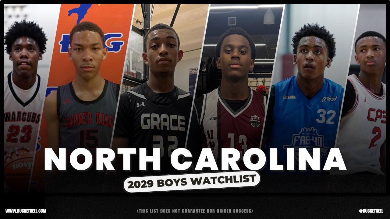 Four young basketball players from North Carolina featured in a 2029 watchlist.