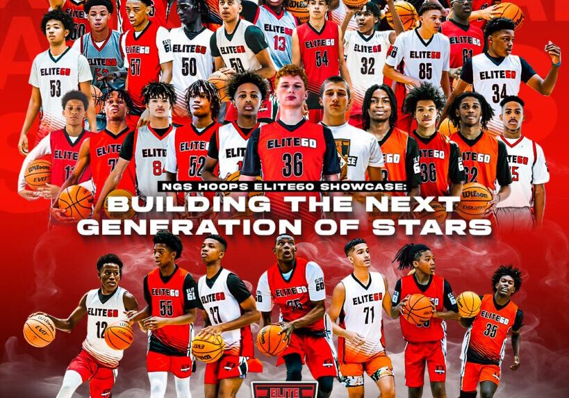 Collage of young basketball stars building the next generation of talent.